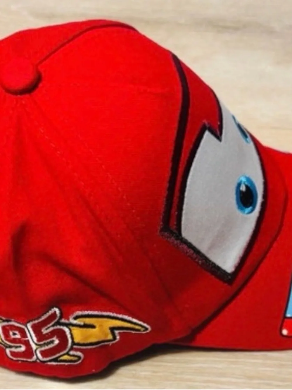 Toddler Red Lightning McQueen Cap